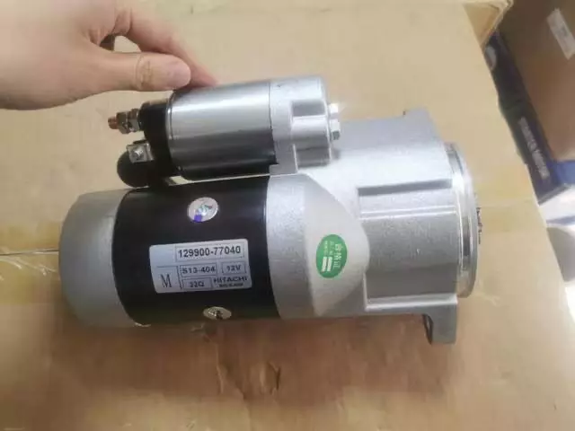 Yangma Starting motor motor 129900-77040 starter S13-404 motivation motor 9 teeth