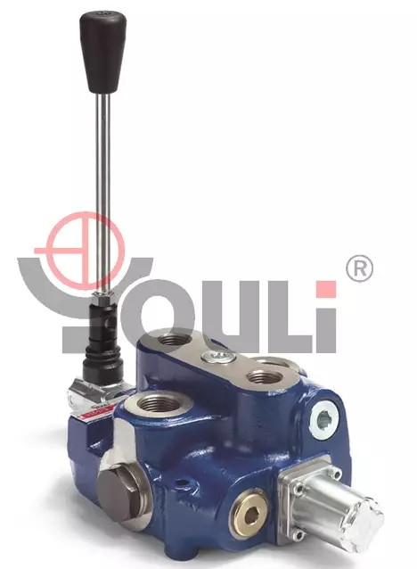 YOULI oil power block control valve MSB-5/2S-3 2 chip valve flow 80L/min