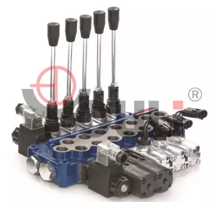 YOULI oil power multi-road valve MB-4/5S-2/18L/G-3/m3 5 union multi-road valve 60L/min