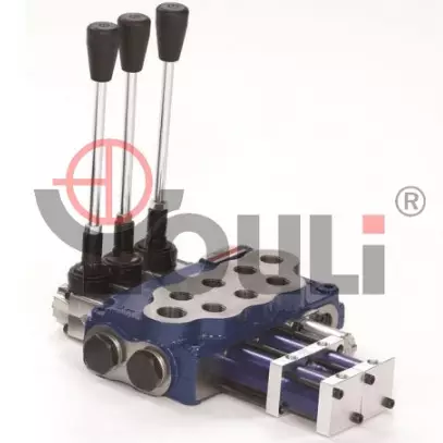 YOULI oil power multi-road valve MB-5/3S-3/18L/G-4/m3 2 united road valve 80L/min